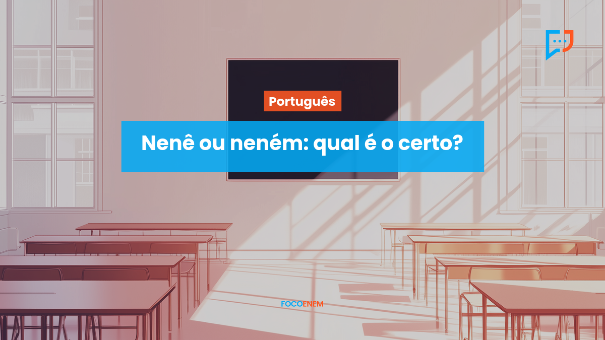 Nenê ou neném: qual é o certo?